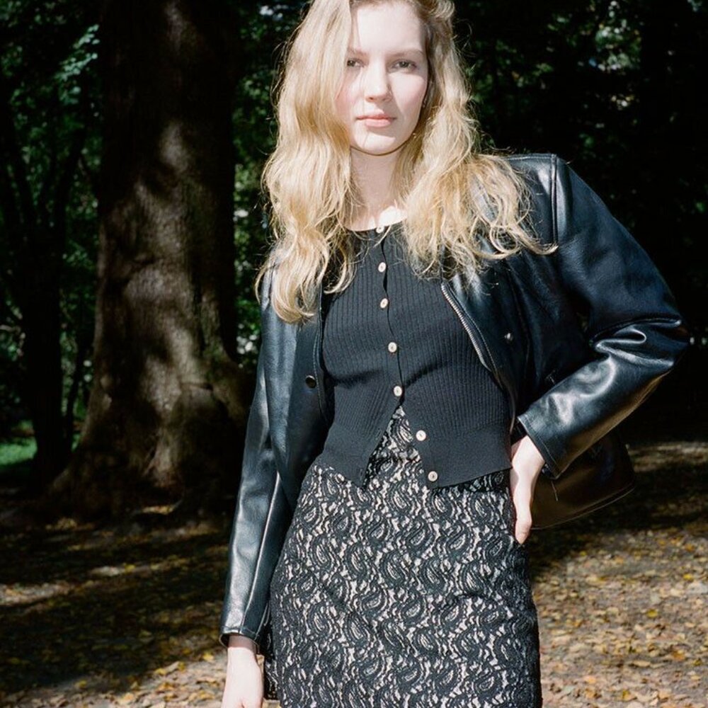 Réalisation Par The Winona Cardigan in Black Size M